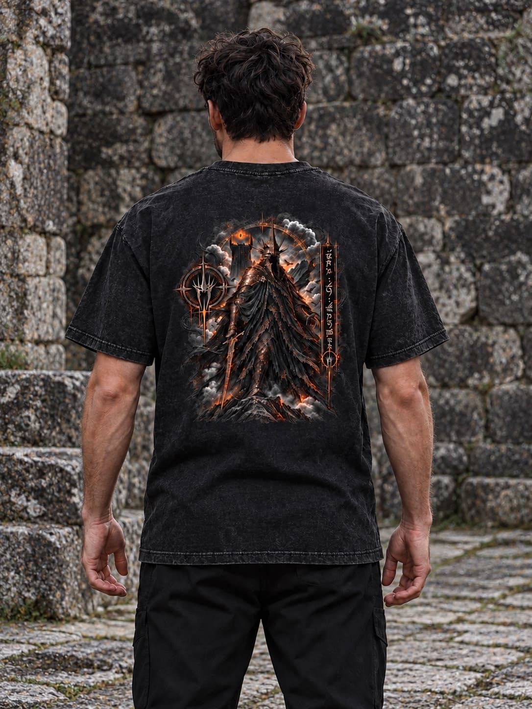 WITCH KING - LOTR JAPANESE worn on a model