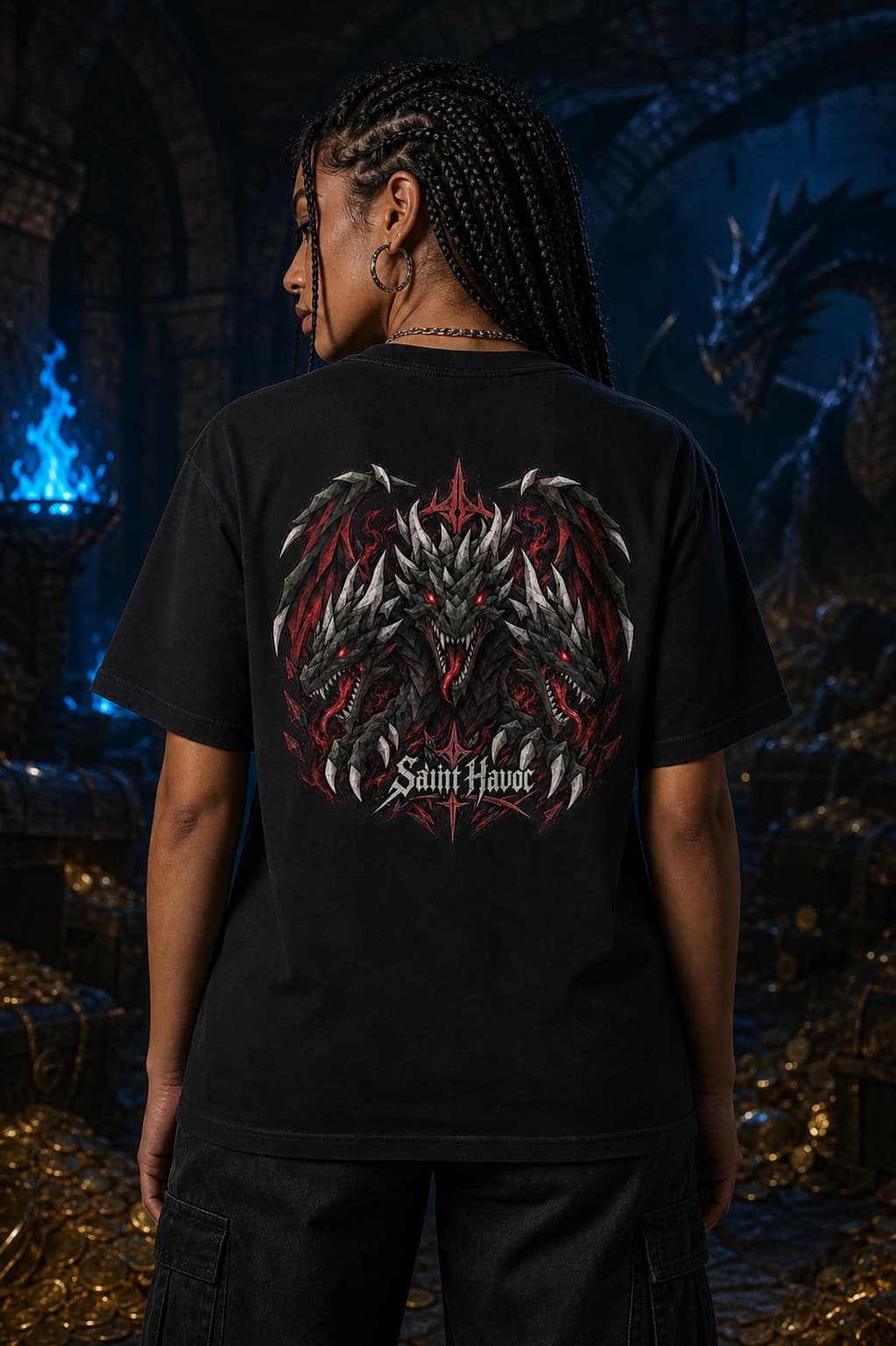 KBD worn on a model