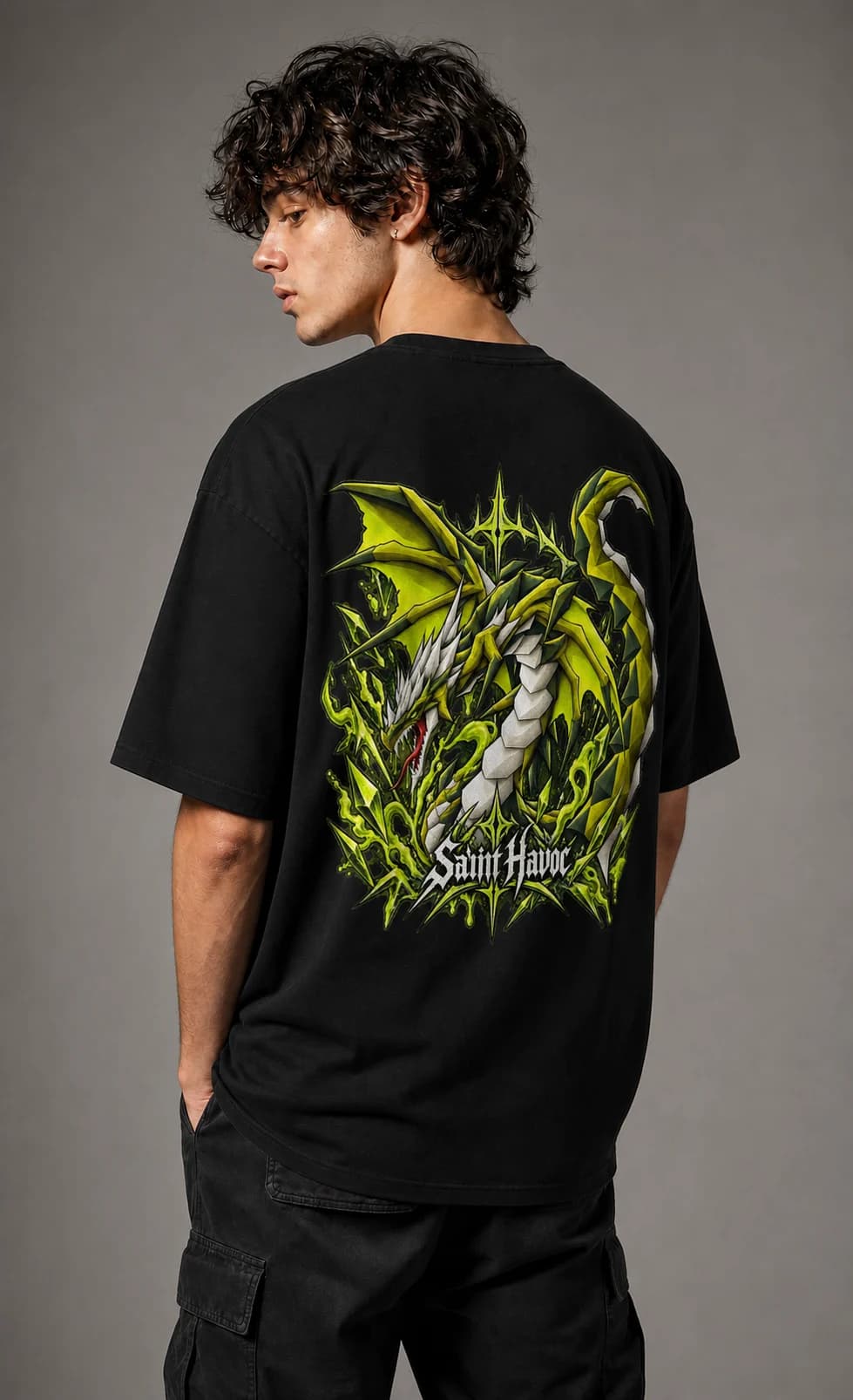 Zulrah worn on a model
